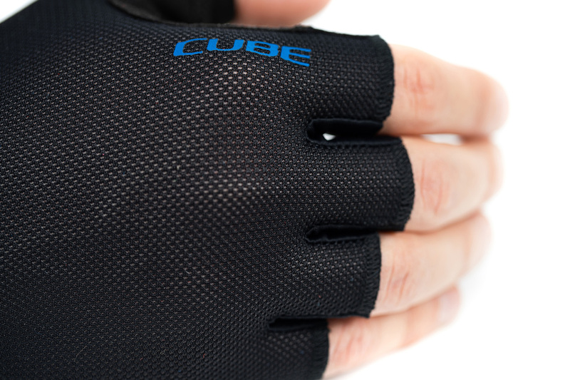 Cube rukavice PERFORMANCE SHORT FINGER black blue
