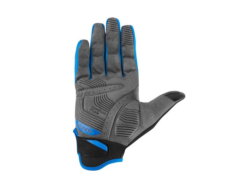 Cube rukavice GLOVES LONG FINGER X NF grey blue