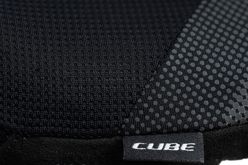 Cube rukavice GLOVES CMPT COMFORT SHORT FINGER black grey