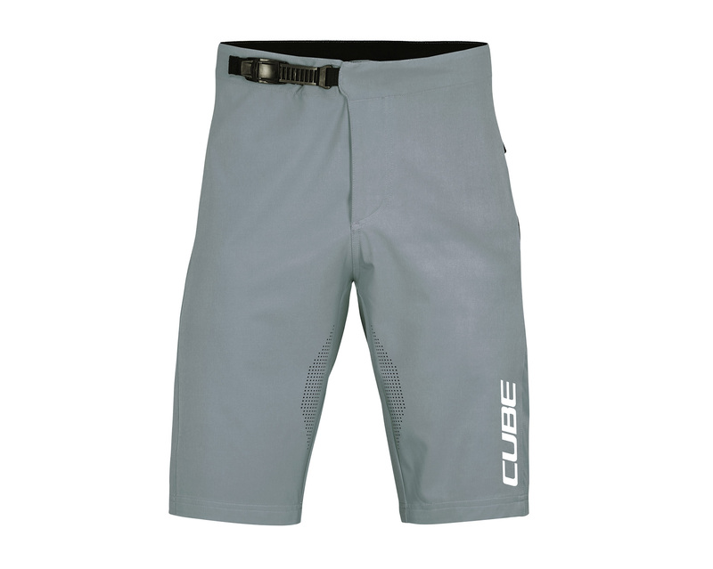 Cube volné kraťasy VERTEX LIGHTWEIGHT BAGGY SHORTS grey