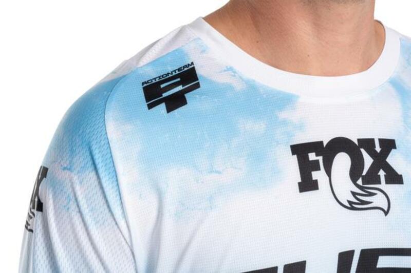 Cube dres VERTEX ROUND NECK X ACTIONTEAM L/S topas blue