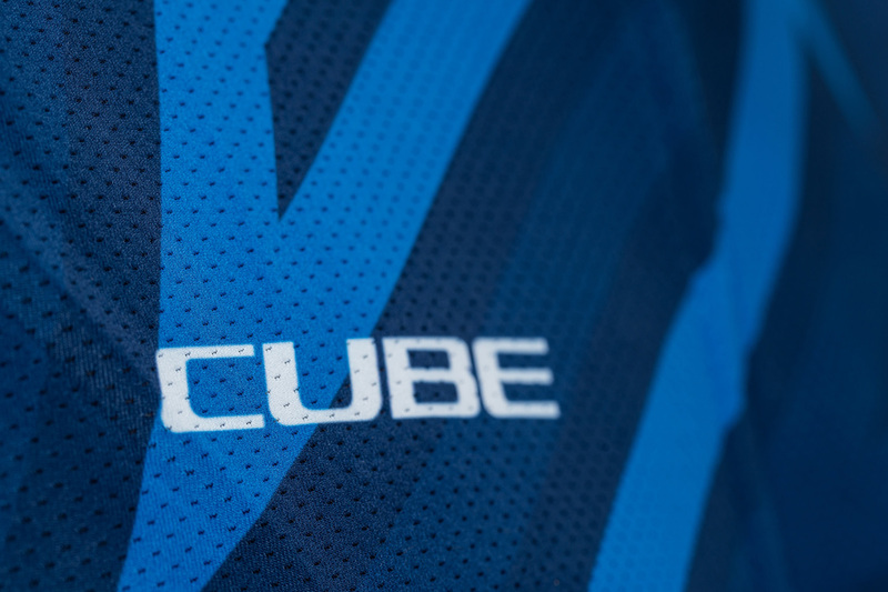 Cube dres ATX FULL ZIP CMPT S/S blue