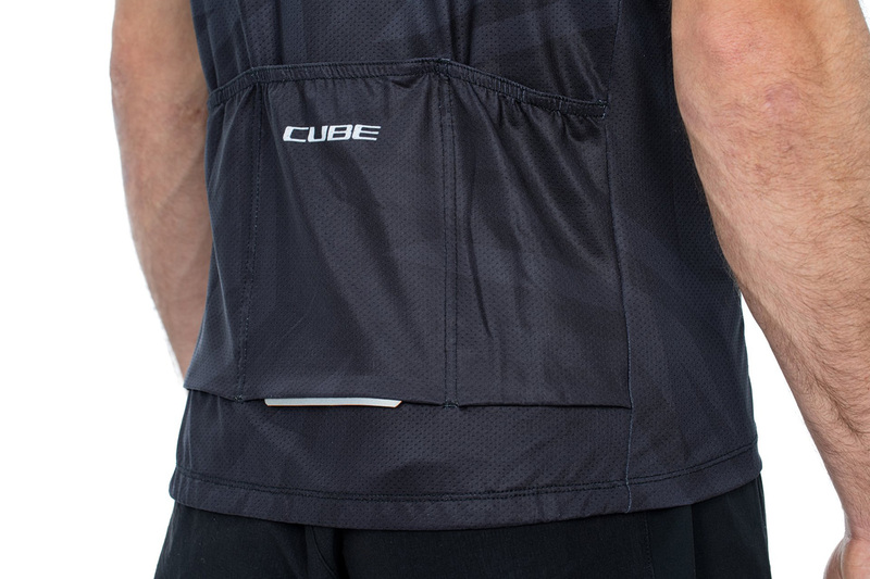 Cube dres ATX FULL ZIP CMPT S/S black grey