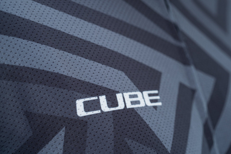 Cube dres ATX FULL ZIP CMPT S/S black grey