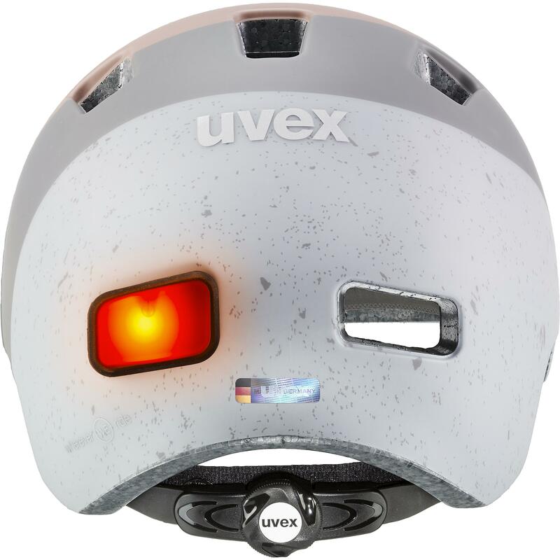 Uvex helma CITY 4 WE dust rose - grey wave mat
