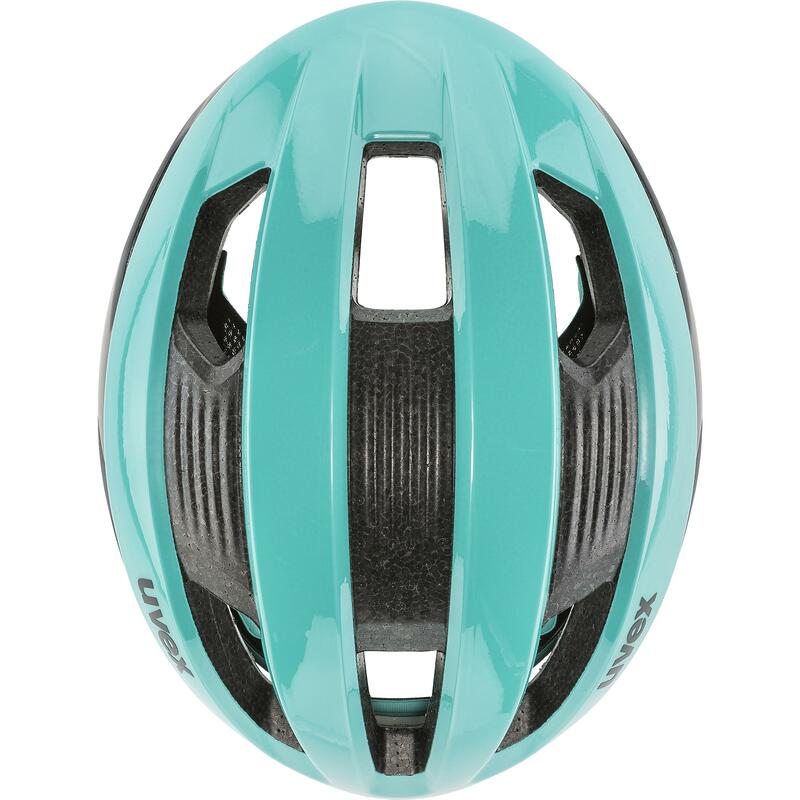 Uvex helma RISE CC aqua - black