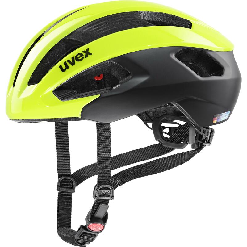 Uvex helma RISE CC neon yellow - black mat