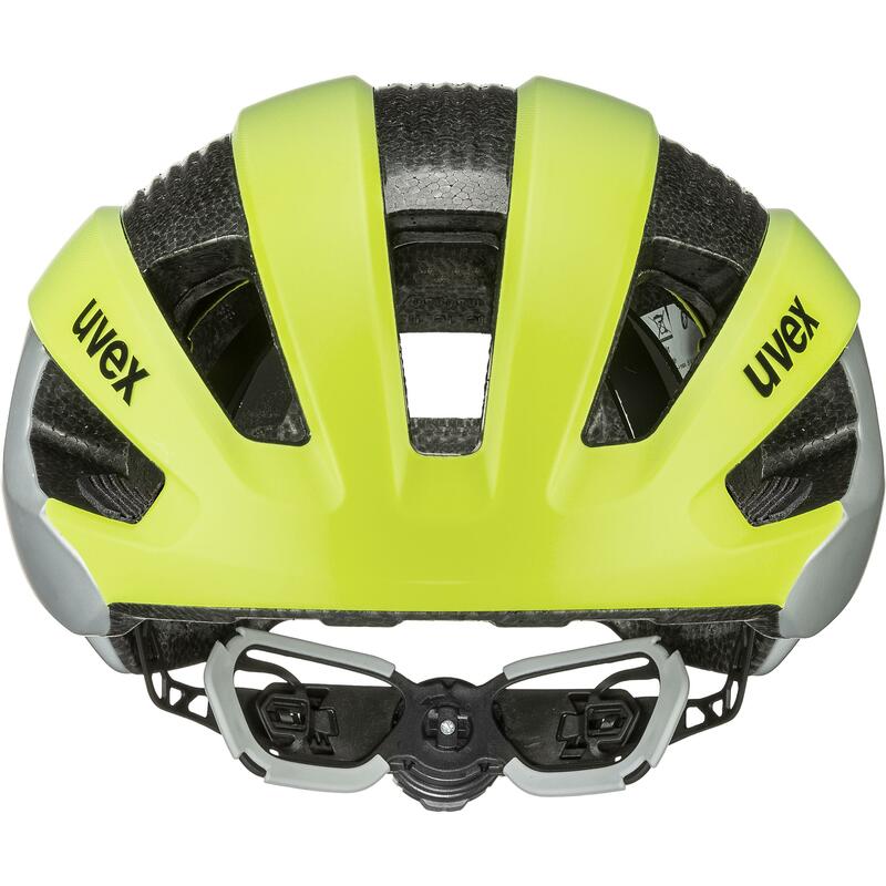 Uvex helma RISE CC TOCSEN neon yellow - silver mat