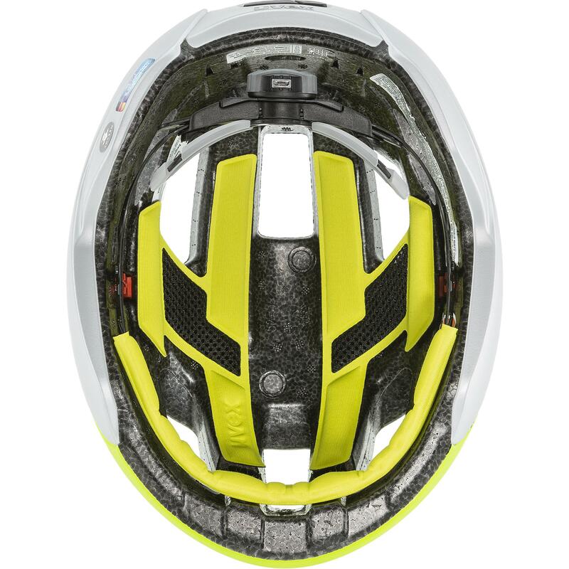 Uvex helma RISE CC TOCSEN neon yellow - silver mat