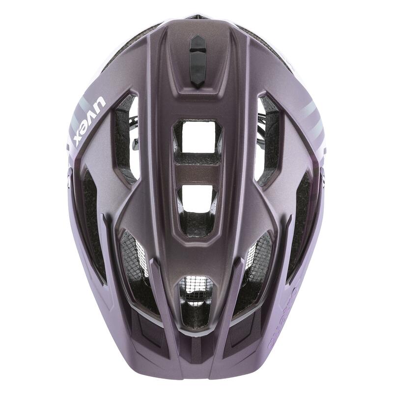 Uvex helma QUATRO CC plum - white mat