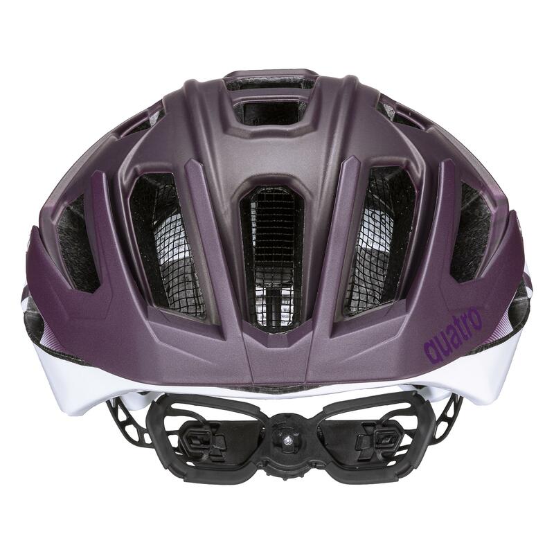 Uvex helma QUATRO CC plum - white mat