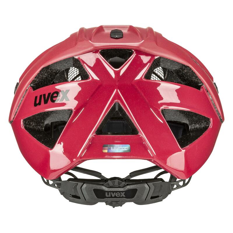 Uvex helma QUATRO CC red - black mat