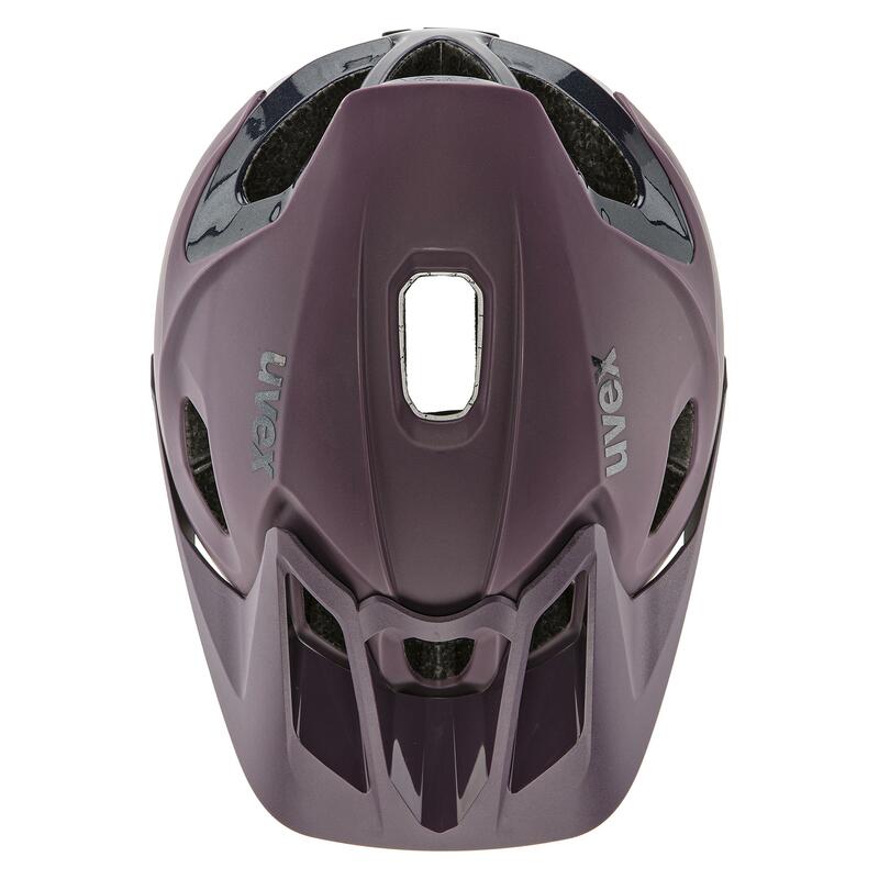 Uvex helma QUATRO INTEGRALE plum - deep space mat