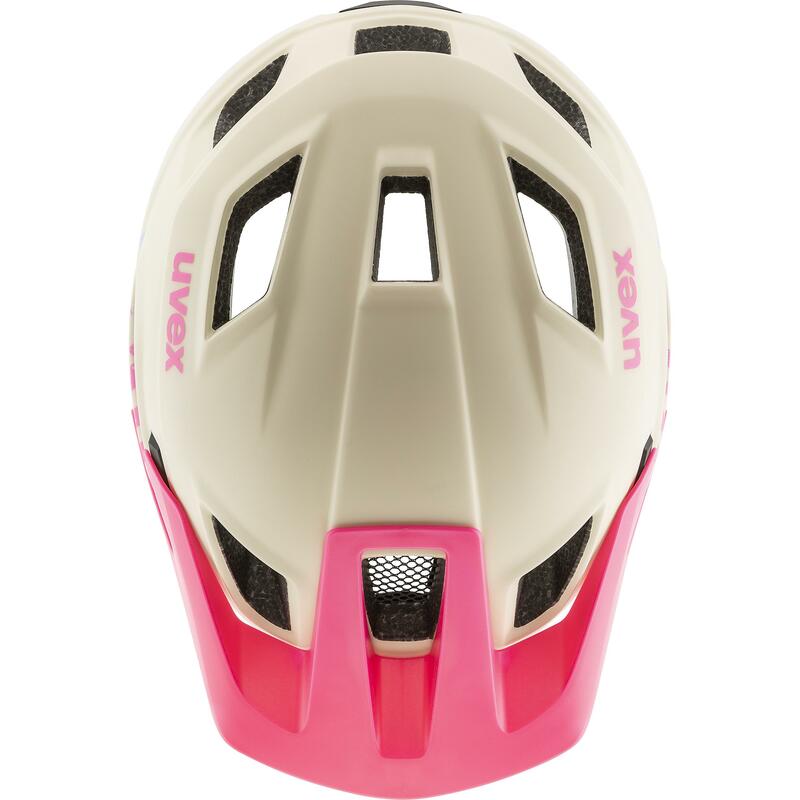 Uvex helma ACCESS sand - pink - aqua mat