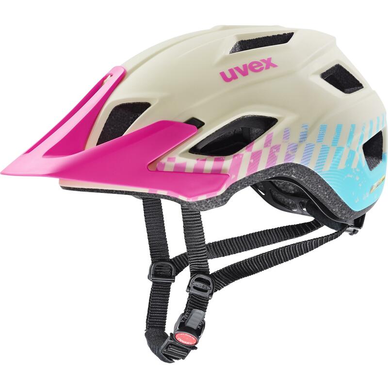 Uvex helma ACCESS sand - pink - aqua mat