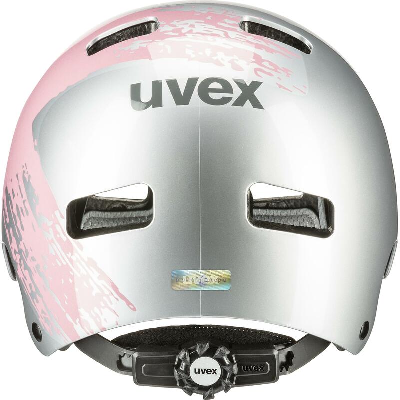 Uvex helma KID 3 silver - rose