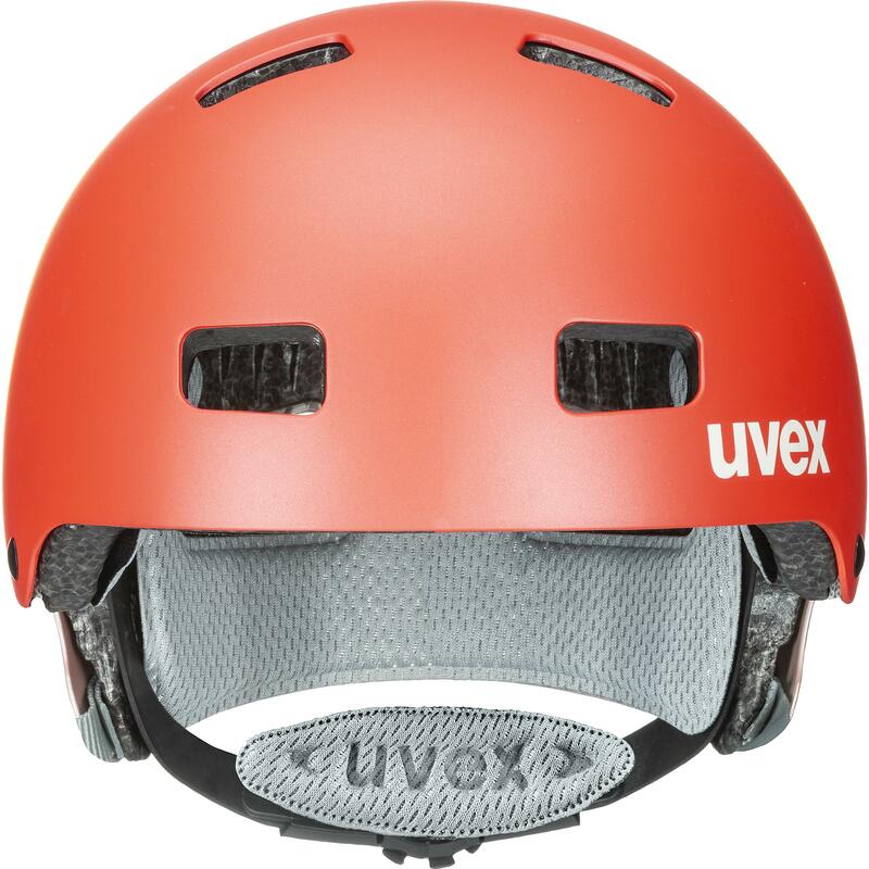Uvex helma KID 3 CC grapefruit - sand matt