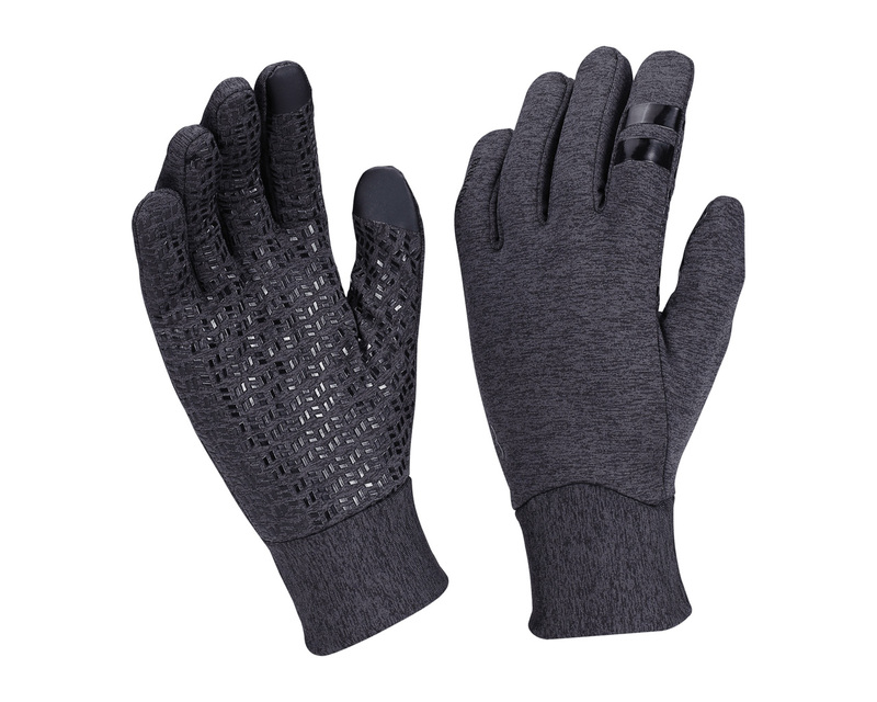 BBB zimní rukavice RACESHIELD BWG-11 šedé