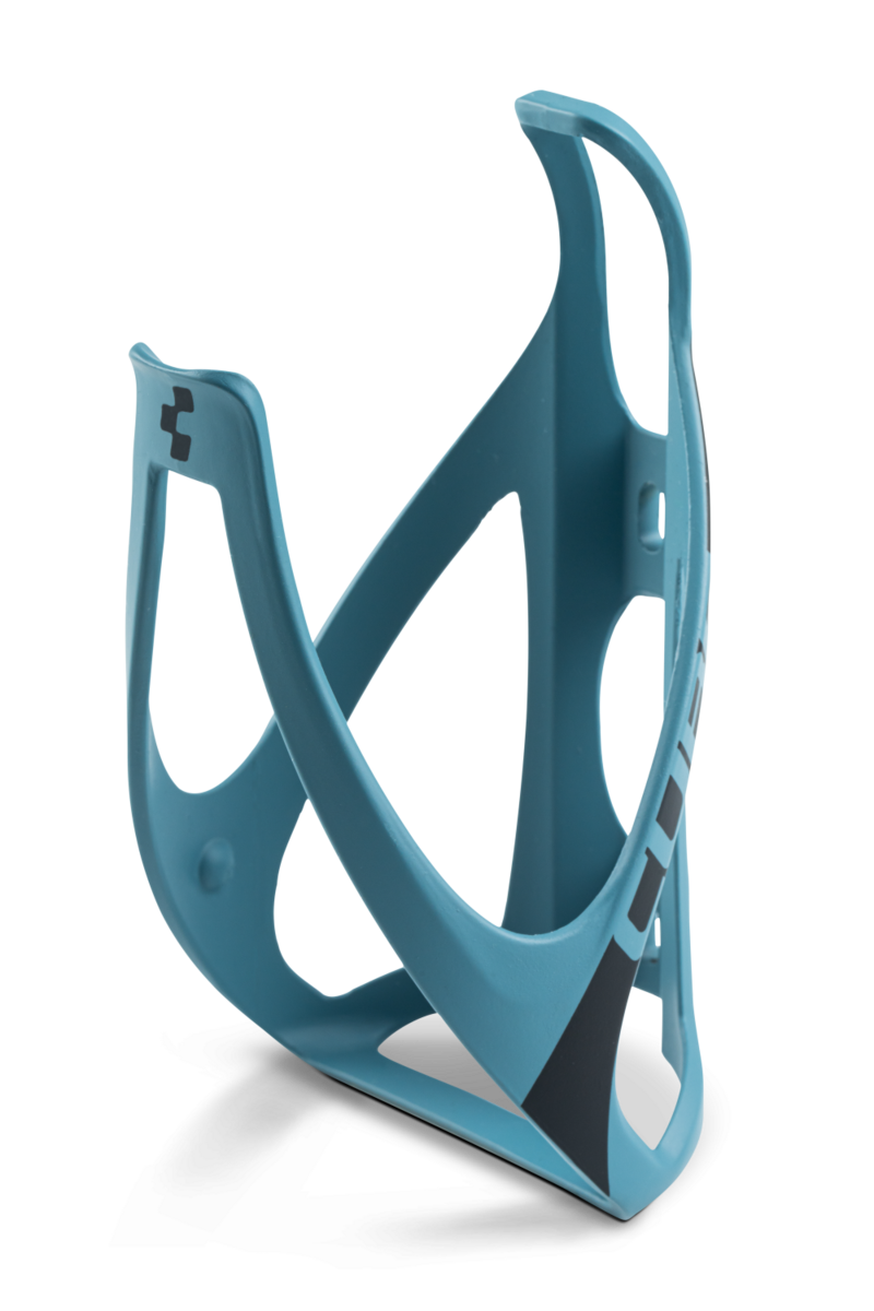 Cube košík na láhev HPP Bottle cage - matt bluegrey black