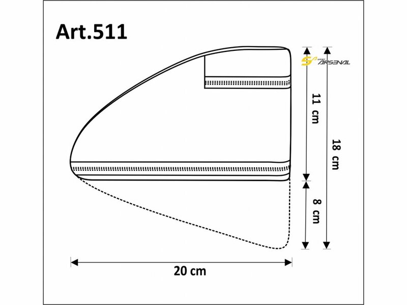 Sport Arsenal brašna pod sedlo velká ART. 511