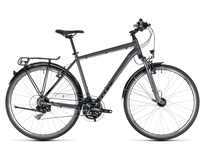 Cube trekingové kolo TOURING iridium red