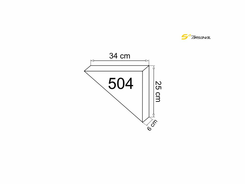 Sport Arsenal brašna do rámu střední ART. 504