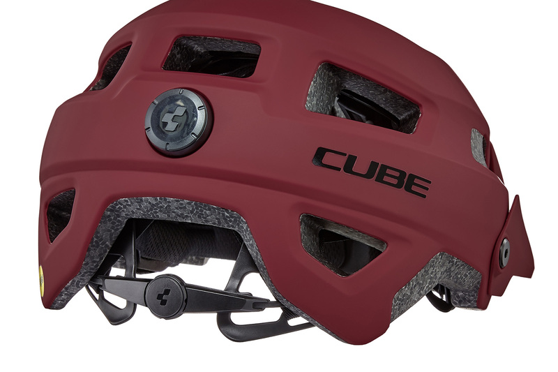 Cube helma FRISK red