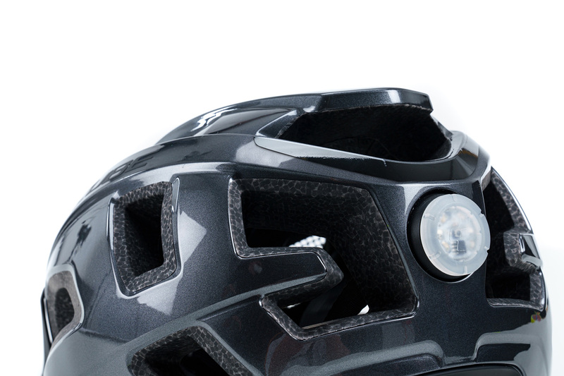 Cube helma QUEST glossy iridium black