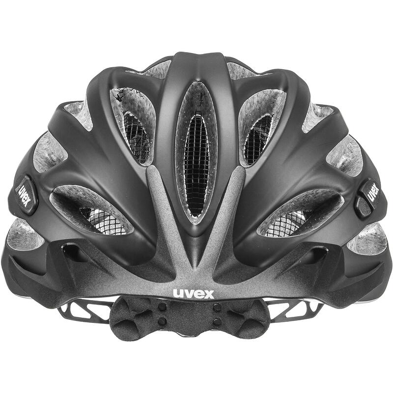 Uvex helma OVERSIZE black mat silver