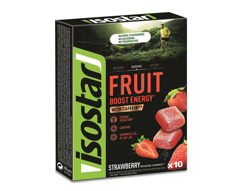 Isostar energetické želé ENERGY FRUIT BOOST