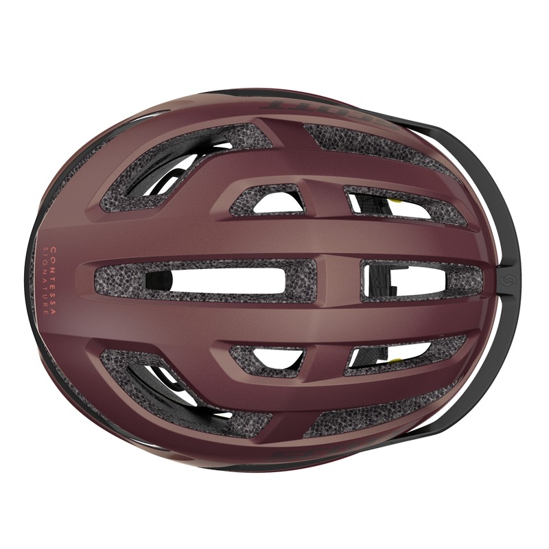 Scott cyklistická helma ARX PLUS nitro purple