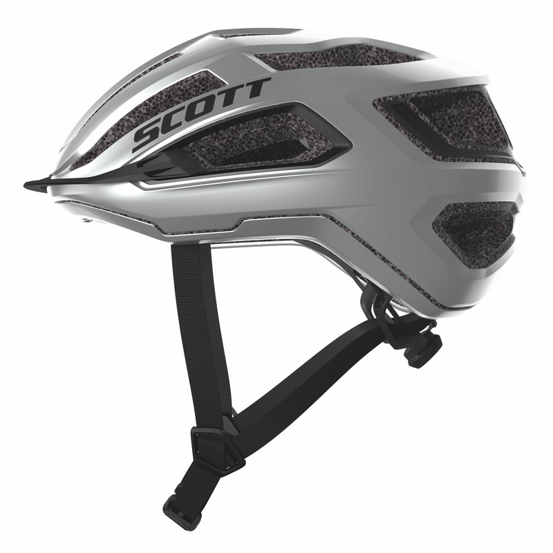 Scott cyklistická helma ARX vogue silver/black