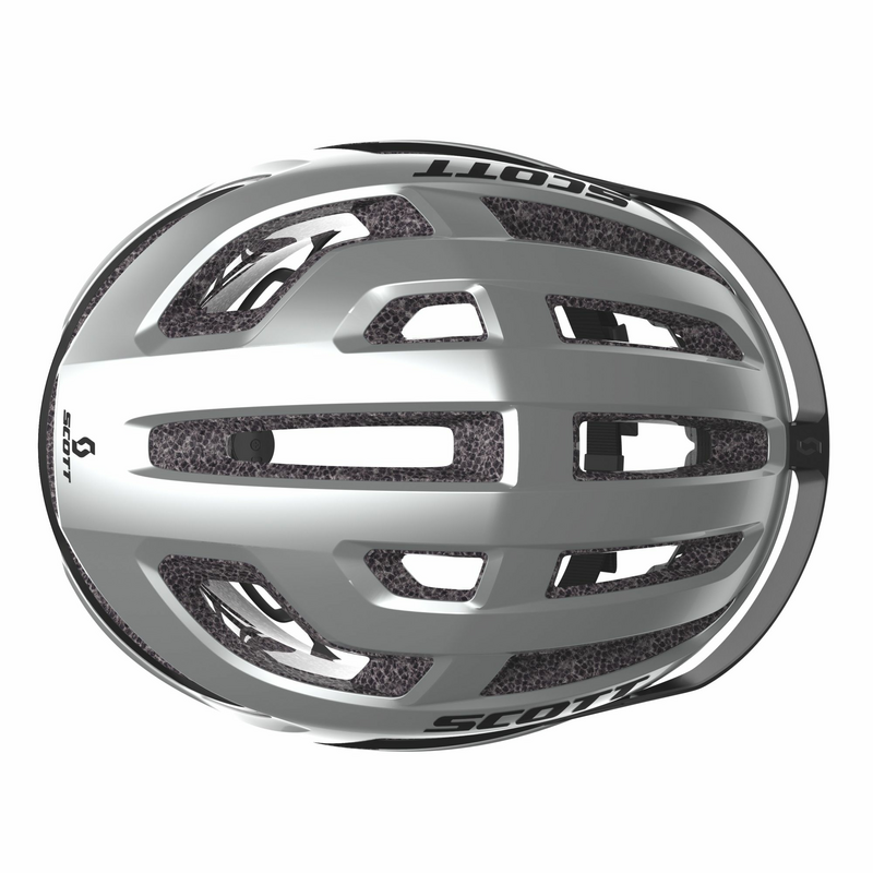 Scott cyklistická helma ARX vogue silver/black