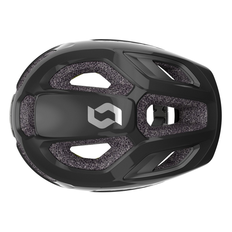 Scott dětská cyklistická helma SPUNTO JUNIOR PLUS black/reflective