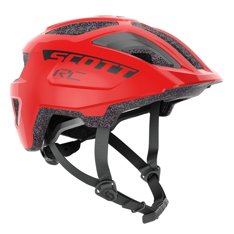Scott dětská cyklistická helma SPUNTO JUNIOR PLUS florida red
