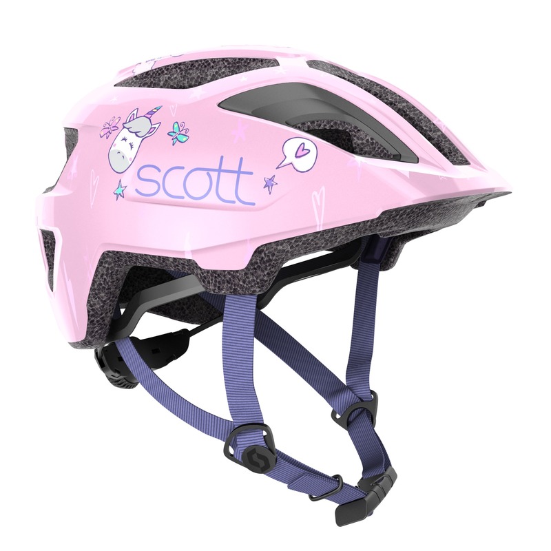 Scott dětská cyklistická helma SPUNTO KID light pink
