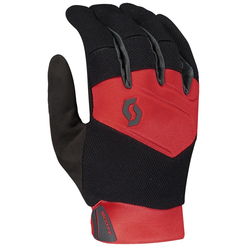 Scott rukavice ENDURO LF black/fiery red