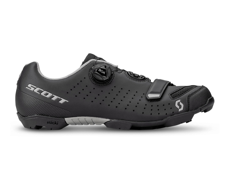 Scott cyklistická obuv MTB COMP BOA matt black/silver