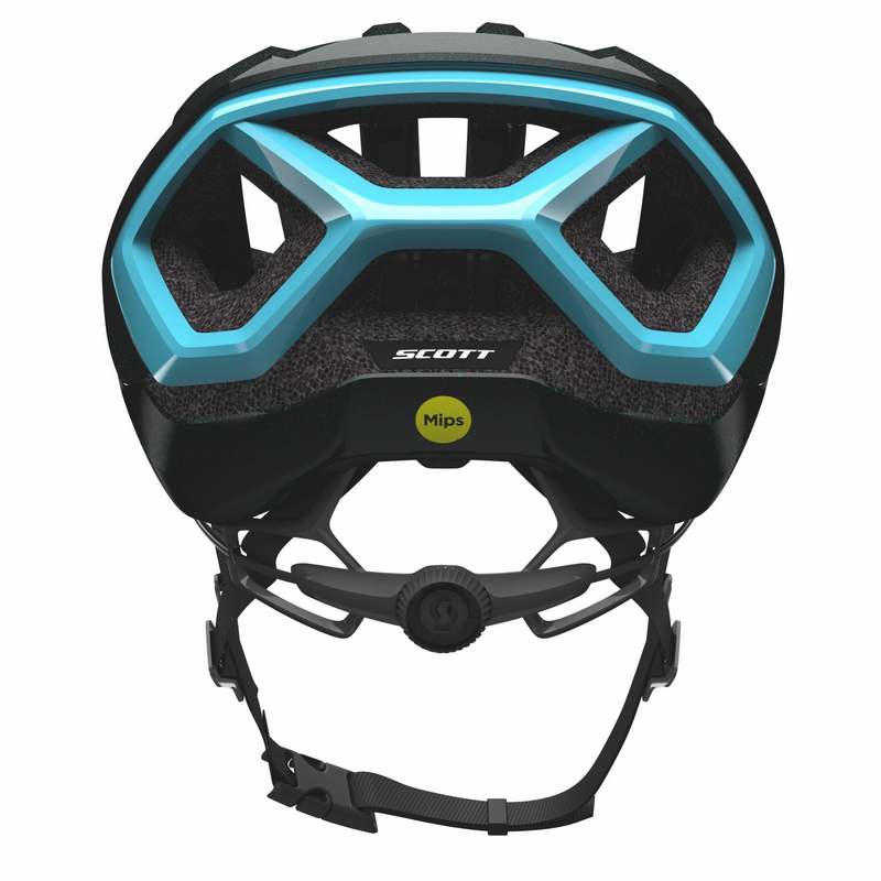 Scott cyklistická helma CENTRIC PLUS black/light blue