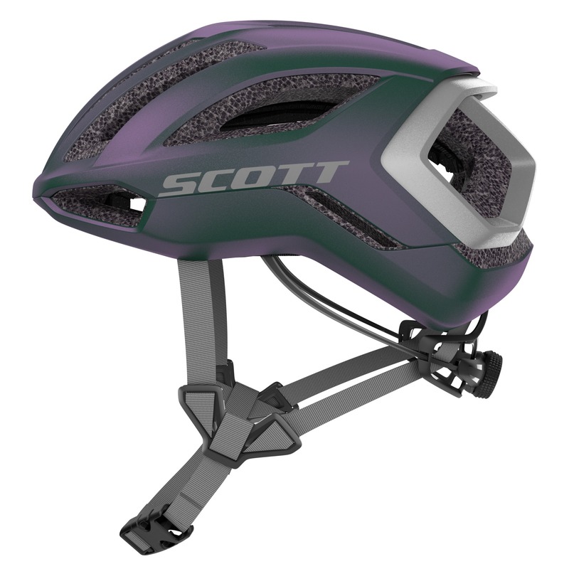 Scott cyklistická helma CENTRIC PLUS prism green/purple