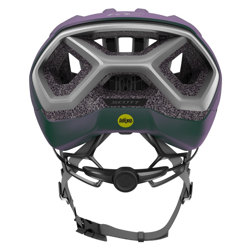 Scott cyklistická helma CENTRIC PLUS prism green/purple