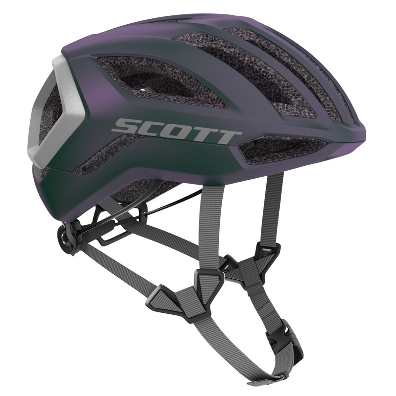 Scott cyklistická helma CENTRIC PLUS prism green/purple