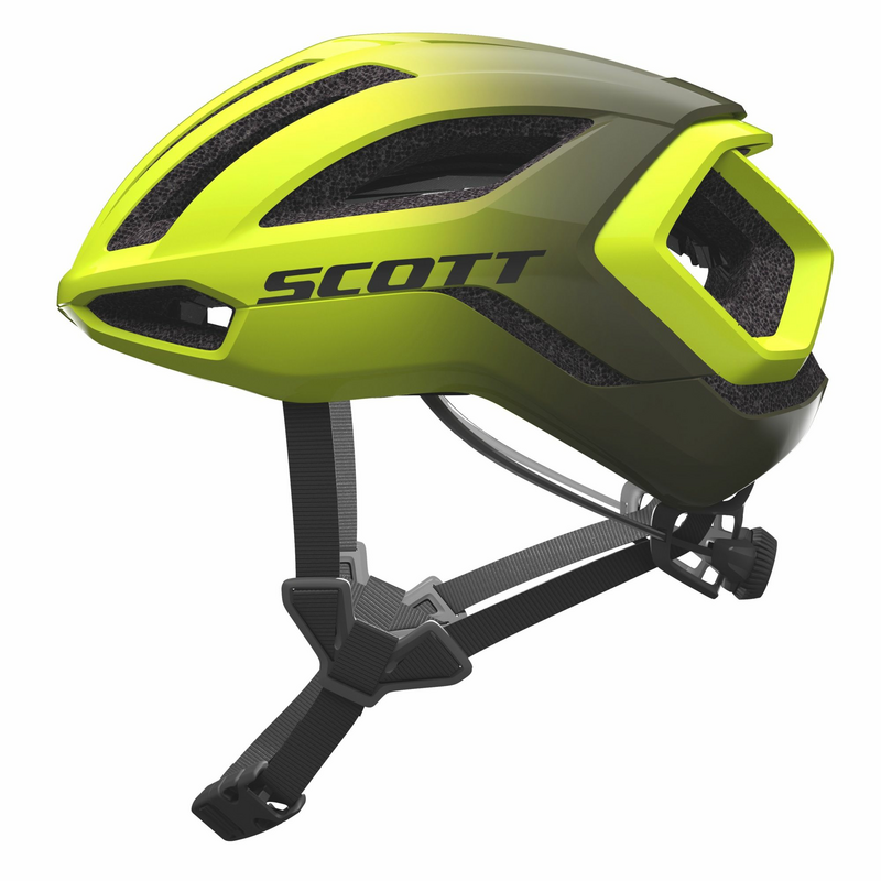 Scott cyklistická helma CENTRIC PLUS radium yellow RC