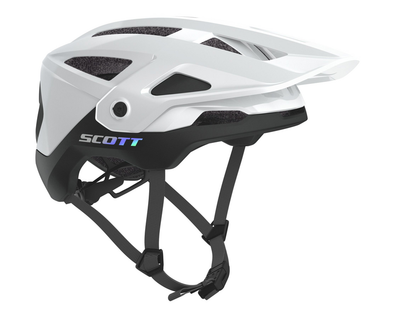 Scott cyklistická helma STEGO PLUS white glossy/black
