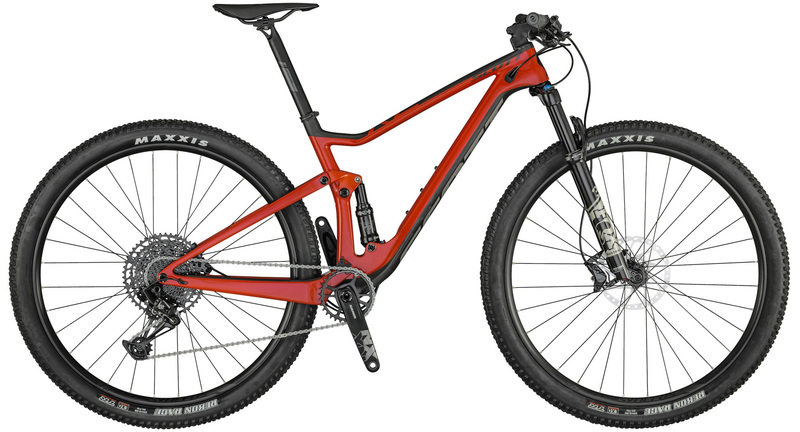 Scott horské kolo SPARK RC 900 COMP red