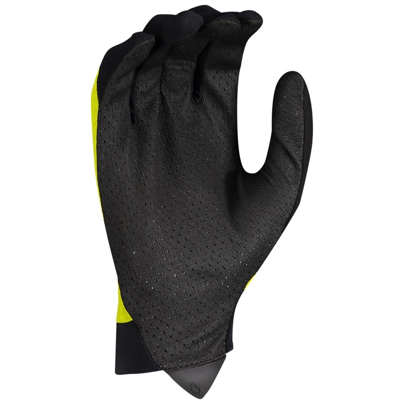 Scott cyklistické rukavice RC PREMIUM KINETECH LF sulphur yellow/black
