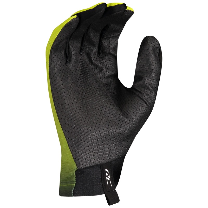 Scott cyklistické rukavice RC PRO LF sulphur yellow/black