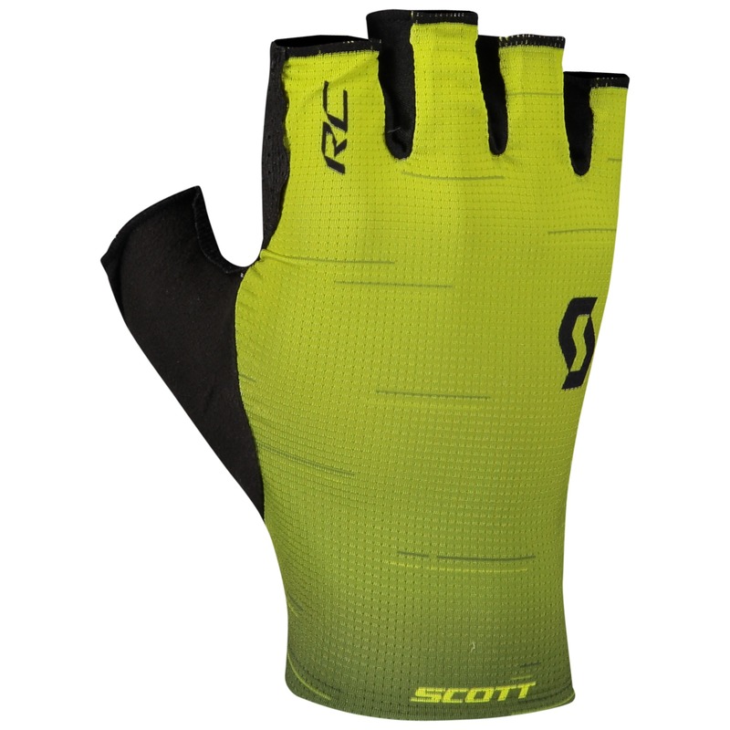 Scott cyklistické rukavice RC PRO SF sulphur yellow/black