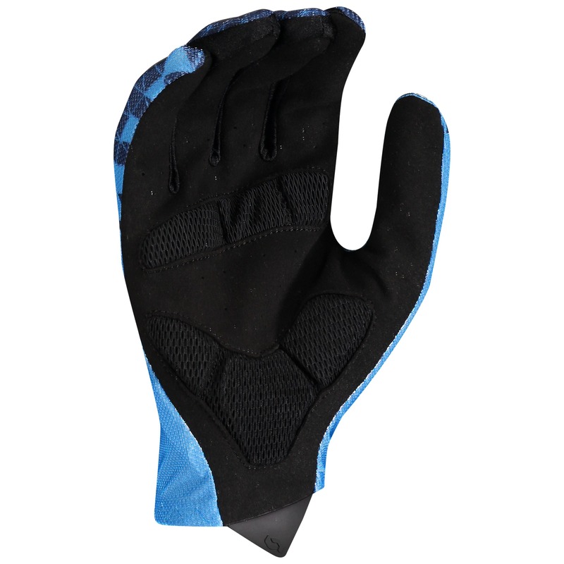 Scott cyklistické rukavice RC TEAM LF atlantic blue/midnight blue