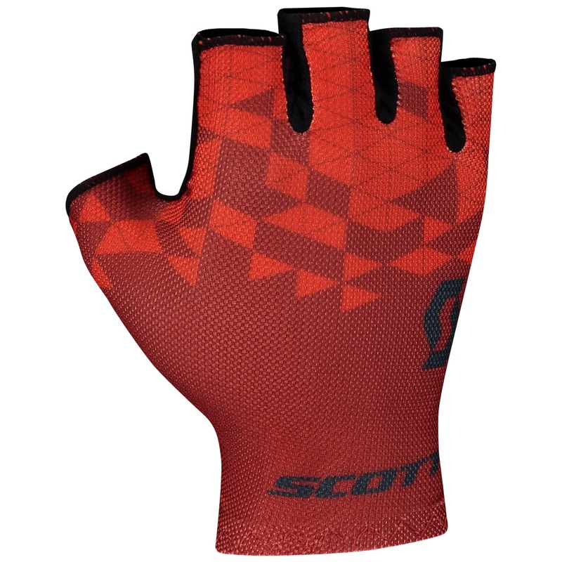 Scott cyklistické rukavice RC TEAM SF fiery red/dark grey